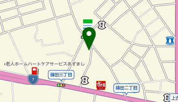 放課後等デイサービスきらら篠田の地図画像