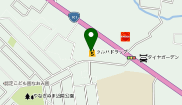 ツルハドラッグ 五所川原広田店の地図画像