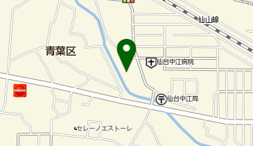 仙台市 福沢市民センターの地図画像