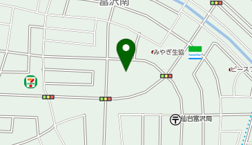 仙台市 富沢市民センターの地図画像