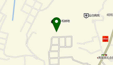 仙台市 三本松市民センターの地図画像