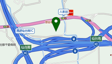 ヒトキタオートの地図画像