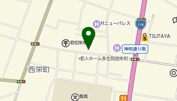 ぱあまやさん裕の地図画像