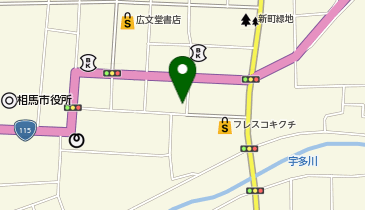 北洋舎クリーニング宇多川店の地図画像