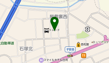 トレッド新白河倉庫の地図画像