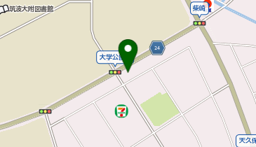 免キラつくばベースの地図画像