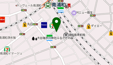 ピュアマインド南浦和店の地図画像