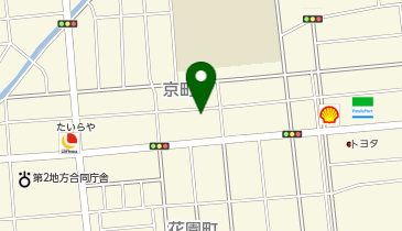 京町亭の地図画像