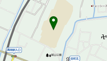 真岡小学校留守家庭児童会の地図画像