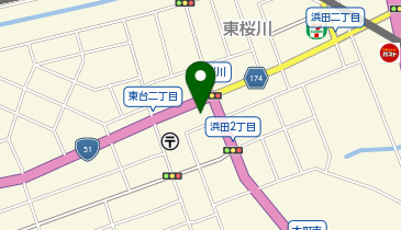 よもぎ蒸し専科Luanaの地図画像