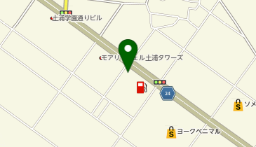 ポーラザビューティー土浦店の地図画像