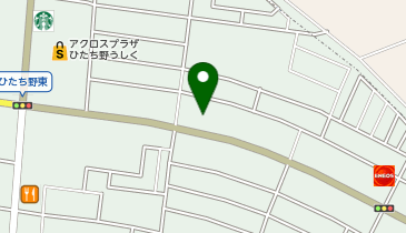 ポーラザビューティーひたち野うしく店の地図画像