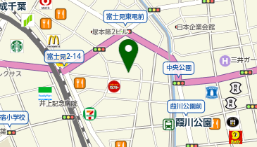 株式会社藤間ビルヂングの地図画像
