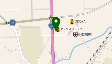 ヤックス小櫃薬局の地図画像