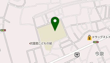 今泉小学童保育所の地図画像