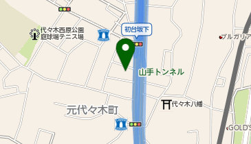 トヨタモビリティ東京株式会社 渋谷代々木公園店の地図画像