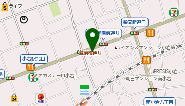 犬猫の店ぱろの地図画像