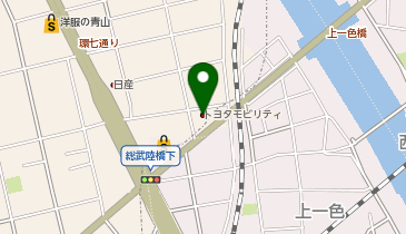 トヨタモビリティ東京株式会社 小岩店の地図画像