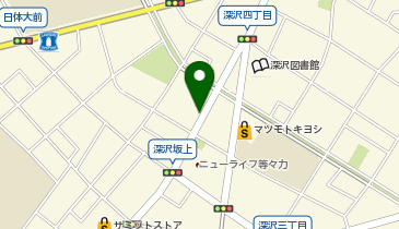 トヨタモビリティ東京株式会社世田谷深沢店の地図画像