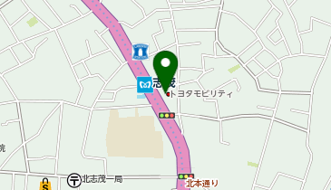 トヨタモビリティ東京株式会社 赤羽店の地図画像
