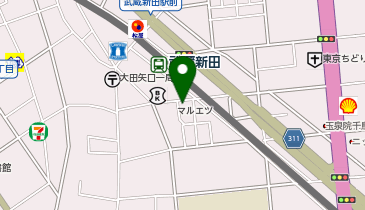 なつめ薬局武蔵新田店の地図画像