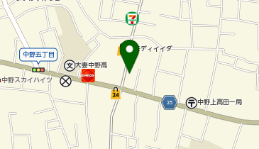 クラブパイレーツ東京店の地図画像