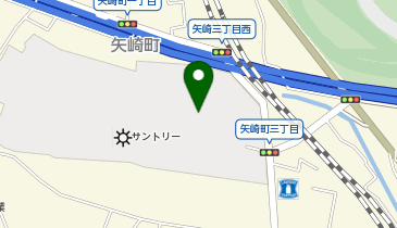 サントリー株式会社 武蔵野ビール工場 ご案内受付の地図画像