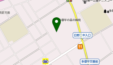 ゆいまーる食堂の地図画像