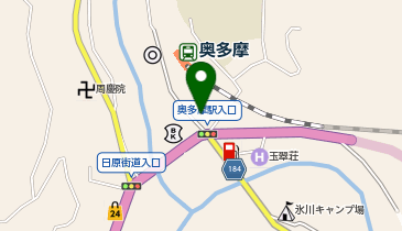 氷川食堂の地図画像