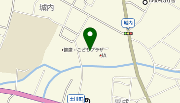 小千谷市 市役所 健康未来こども課の地図画像