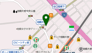 富国生命保険相互会社町田支社 相模大野営業所の地図画像