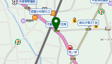 Sugar武蔵小杉店の地図画像