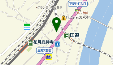 ゆうき鍼灸・整骨院の地図画像