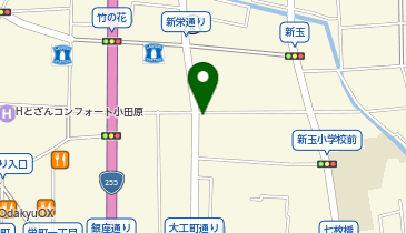 理想の自分プライベートジム小田原店の地図画像