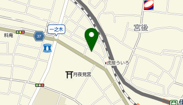 ルサロン・タヒチ真珠の地図画像