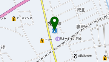 アポロ ピアゴ新城店の地図画像