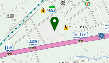 株式会社クミカ物流 静岡支店清水物流センターの地図画像
