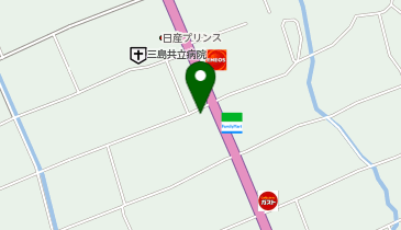 三島ほうゆう鍼灸整骨院の地図画像