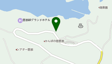 恵那峡ビジターセンターの地図画像