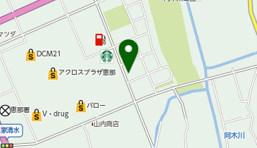 恵那整体院の地図画像