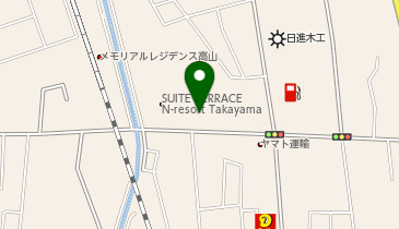 珈琲屋らんぷ飛騨高山店の地図画像