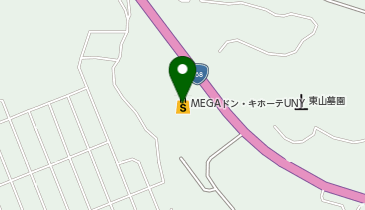 ラスコリナスMEGAドン・キホーテユニー(UNY)名張店の地図画像
