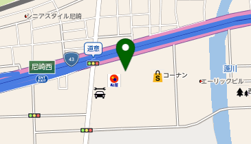 セレクトシムホームセンター尼崎道意町店の地図画像