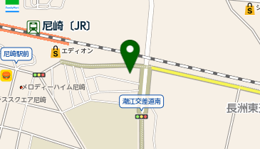 尼崎市役所 総合政策局 協働部 小田地域振興センターの地図画像