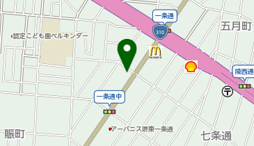 中国酒菜華の地図画像