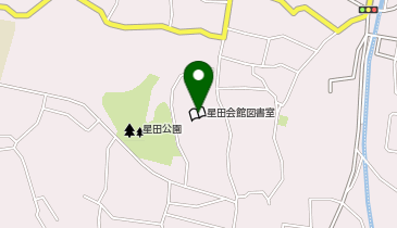 交野市役所 星田会館市民サービスコーナーの地図画像