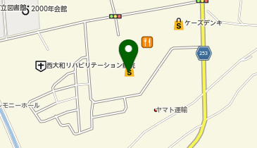 ラッシュラッシュ・ラスパ西大和店の地図画像