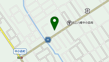 株式会社一条工務店近江八幡東展示場の地図画像