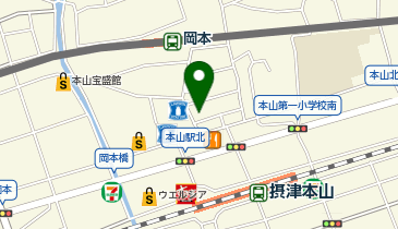 ロボ団神戸岡本校の地図画像