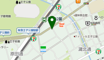 イワイコンディショニングルームの地図画像